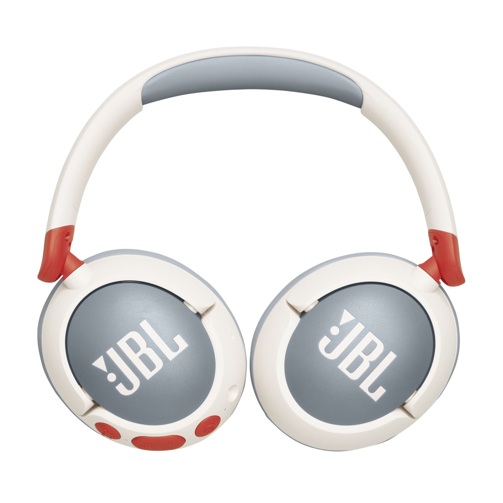 JBL Junior 470NC - White - Wireless over-ear noise cancelling kids headphones - Right